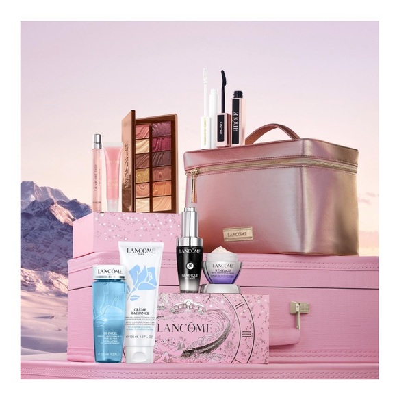 Lancome Other - Lancôme Holiday Beauty Box 10PC Set w/4 Bonus Full Size Juicy Tubes & Samples💗